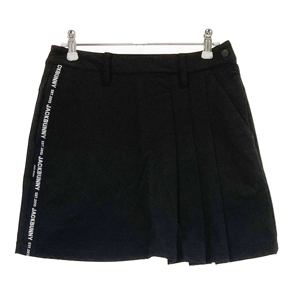 サイズ 1 JACK BUNNY ジャックバニー 2025年モデル インナー付きストレッチスカート ブラック系 ゴルフウェア レディース ストスト