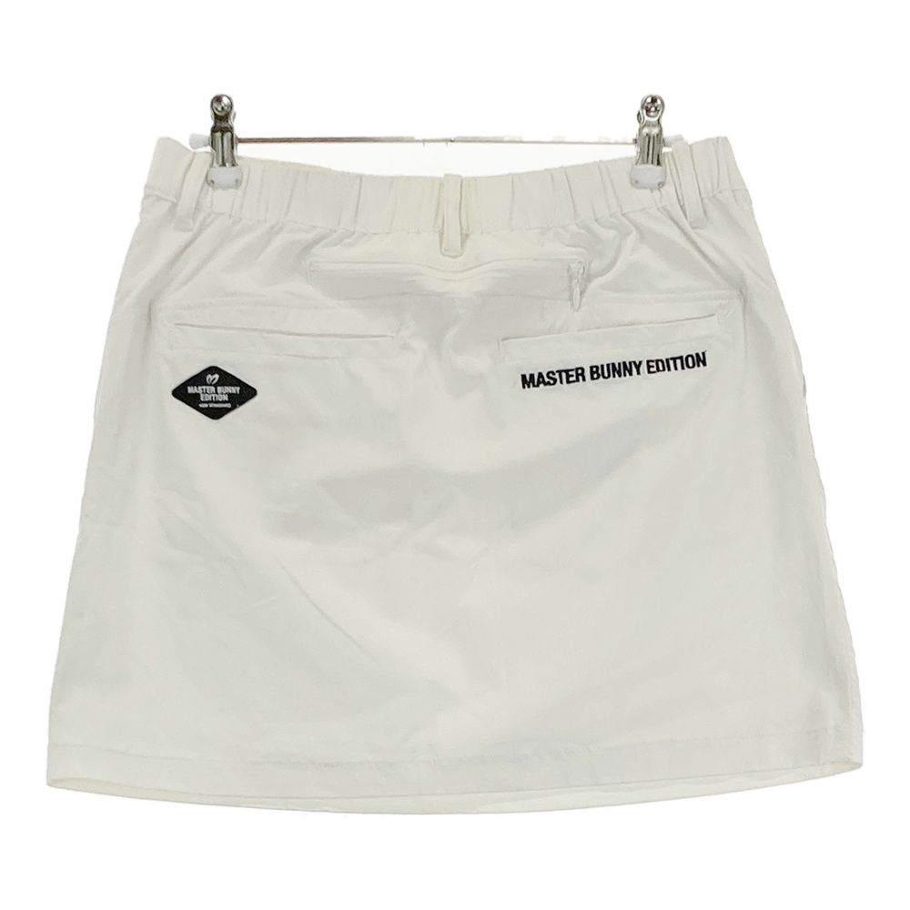 サイズ 1 MASTER BUNNY EDITION マスターバニーエディション モデル ストレッチスカート ホワイト系 ゴルフウェア レディース ストスト