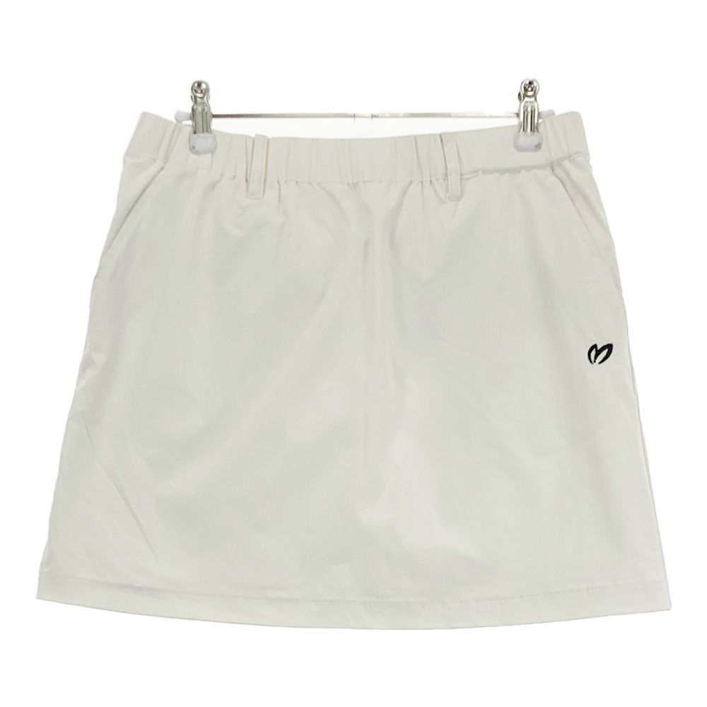 サイズ 1 MASTER BUNNY EDITION マスターバニーエディション モデル ストレッチスカート ホワイト系 ゴルフウェア レディース ストスト