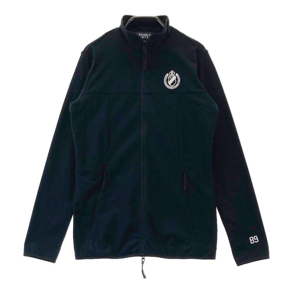 サイズ：0 PEARLY GATES パーリーゲイツ ジップジャケット ブラック系
