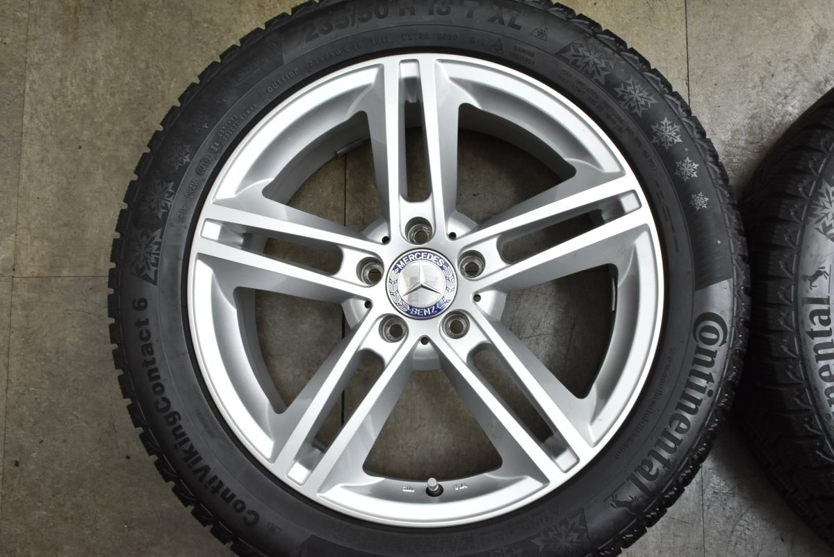 ユーロフォルシュ 18 in 7 J 46 PCD 112 コンチネンタル コンチバイキングコンタクト6 235 50 R メルセデスベンツ X 156 GLAクラス