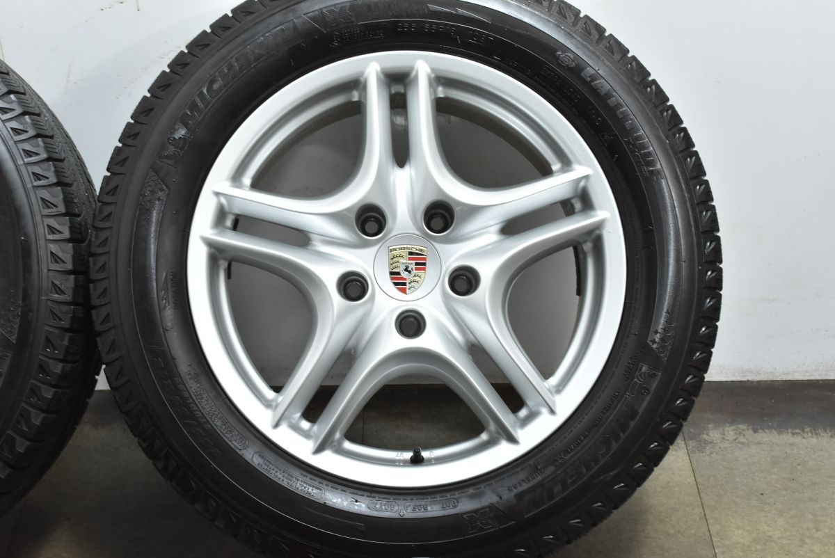 特価品】ポルシェ 957 カイエン 純正 18in 8J +57 PCD130 ミシュラン