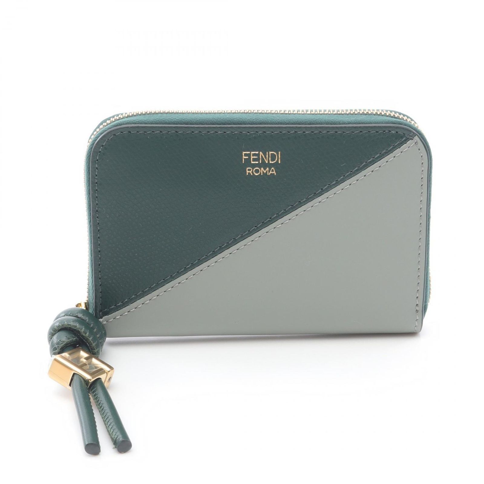 FENDI フェンディ FFダイヤモンド ジップアラウンド財布 ミニ ラウンド財布