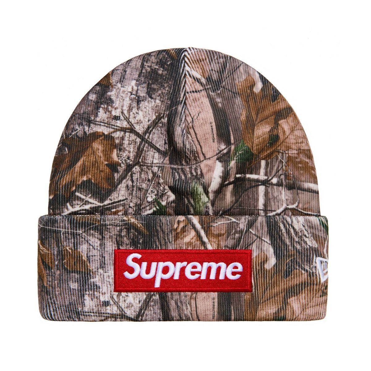 坊*主様 シュプリーム　ニューエラ　リアルツリーカモ　ビーニー(25fw) 25FW Supreme New Era Box Logo Beanie Realtree AP Camo