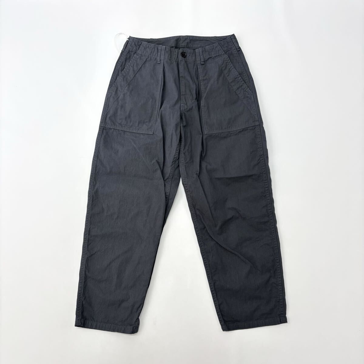 25 ss 2025 BRU NA BOINNE ブルーナボイン ギバーパンツ 7753 ギバー パンツ チャコール 系 サイズ M 定価30 800円 712-0070