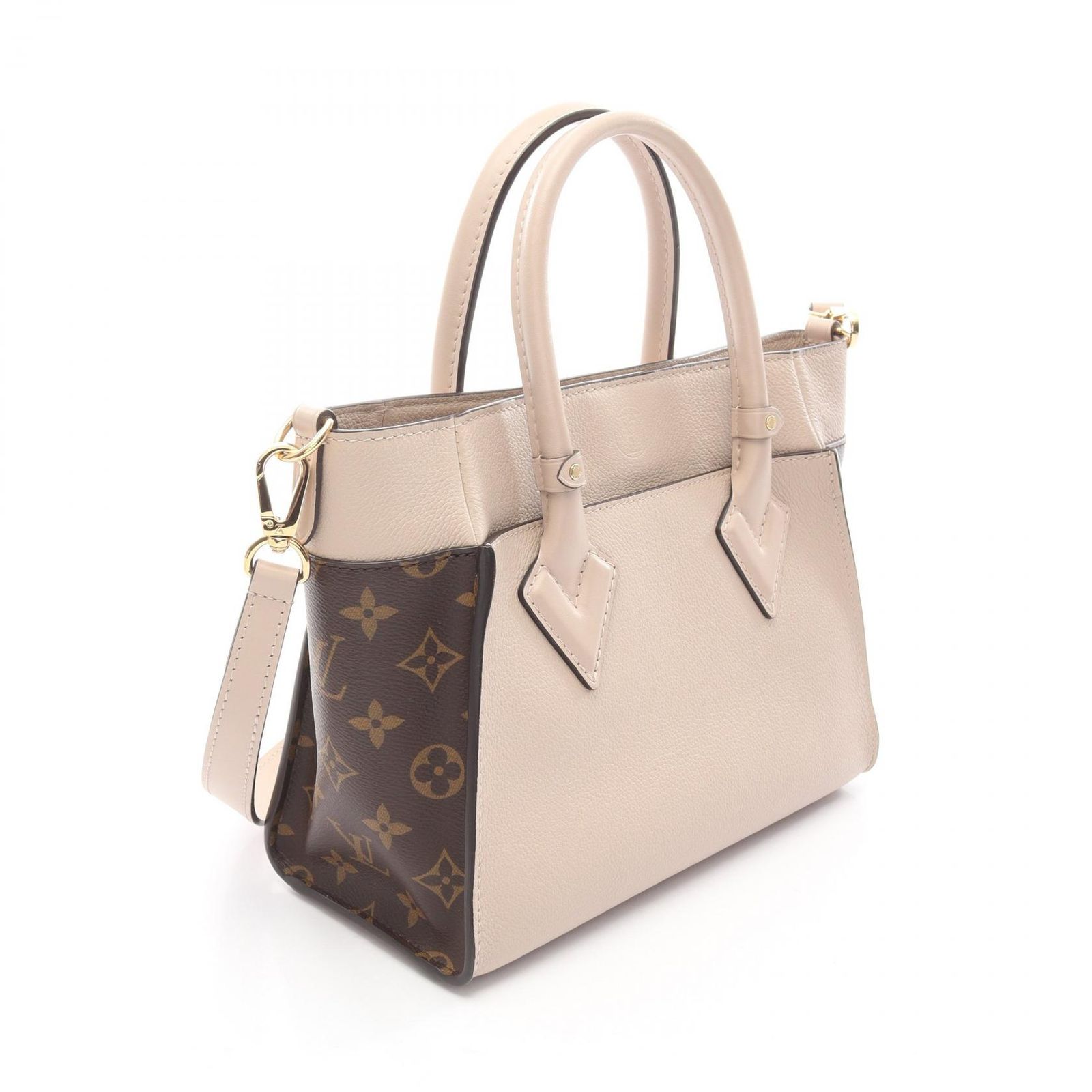 LOUIS VUITTON オンマイサイドPM (グレージュ/モノグラム) LOUIS VUITTON ルイ・ヴィトン オンマイサイドPM モノグラム