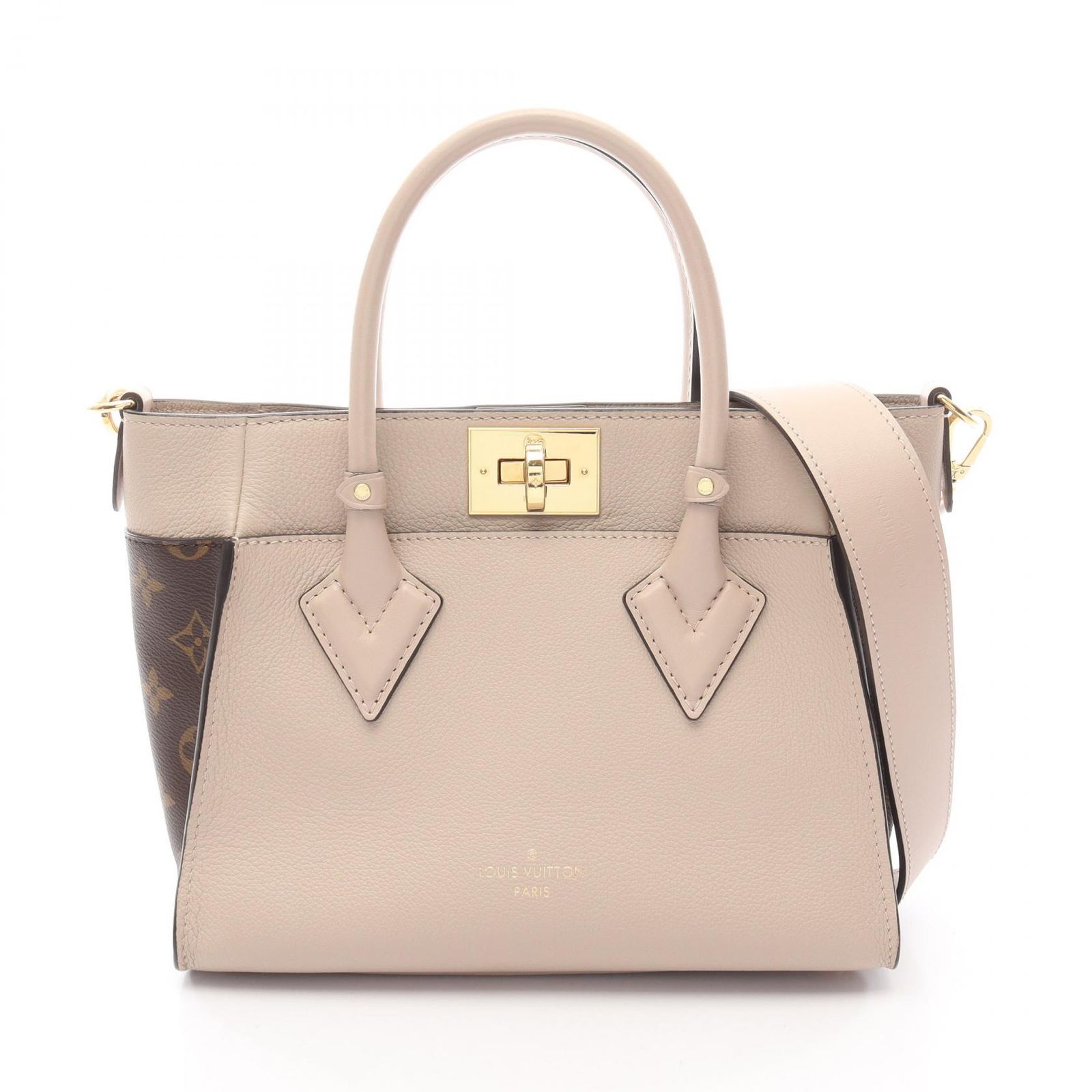 LOUIS VUITTON オンマイサイドPM (グレージュ/モノグラム) On My Side PM High End Leathers - Handbags | LOUIS VUITTON