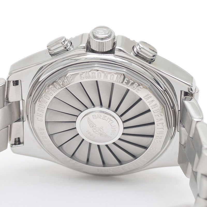  ブライトリング B 1 デジアナ クロノグラフ ブラック文字盤 クォーツ SS 腕時計(クォーツ) 腕時計(アナログ)