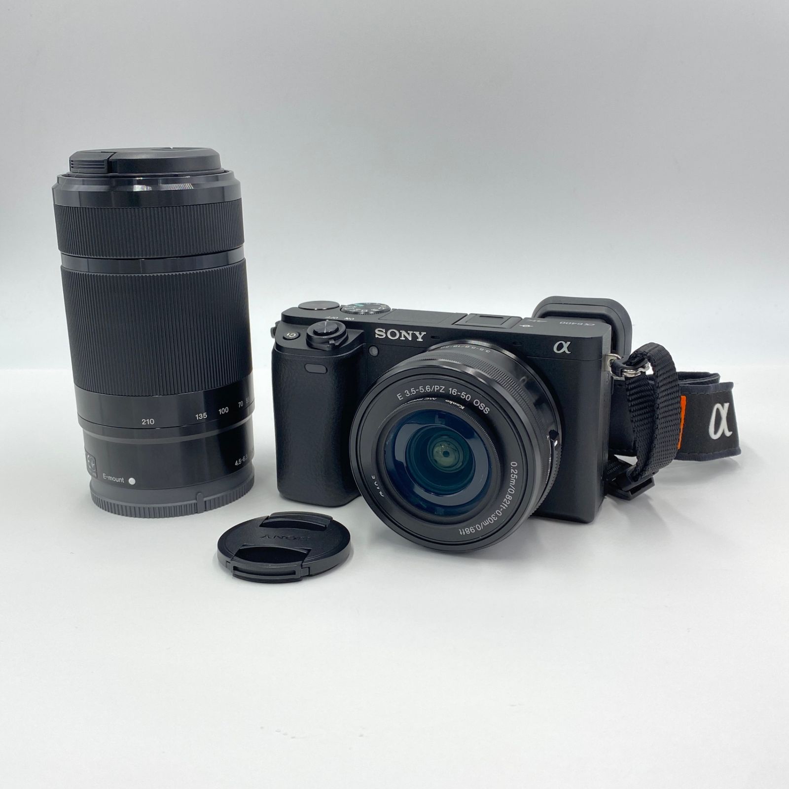 ソニー SONY α6400 ILCE 6400 Y ダブルズームレンズキット ブラック シャッター回数1 937回 C 5535 60