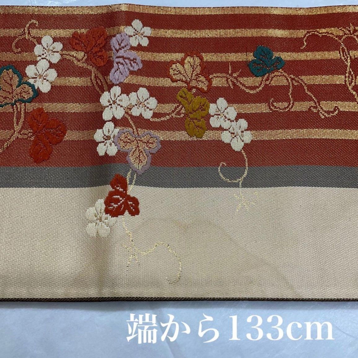 kimomo+one ○送料無料○kimonoarisa○最高級西陣織唐織○正絹