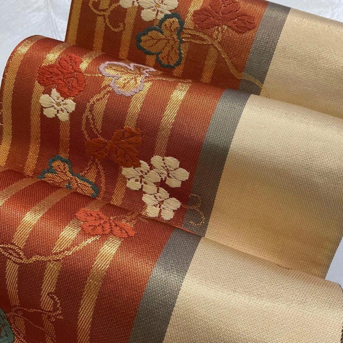 kimomo+one ○送料無料○kimonoarisa○最高級西陣織唐織○正絹