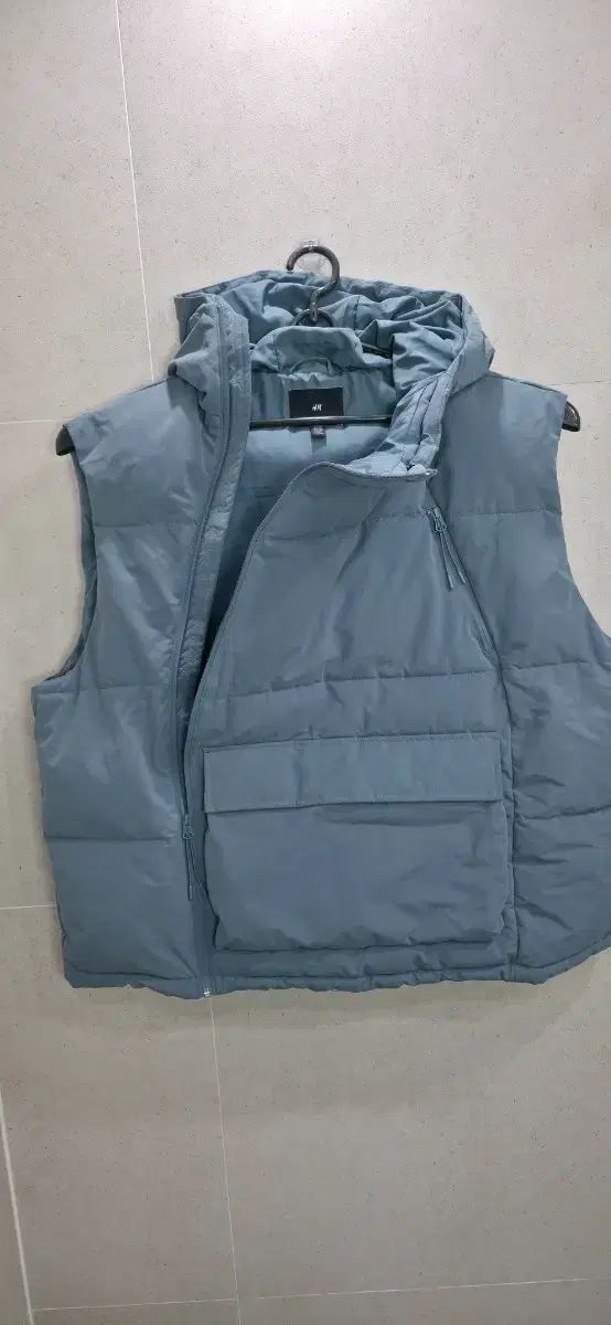 H-M フード ダウン ベスト 2 XL