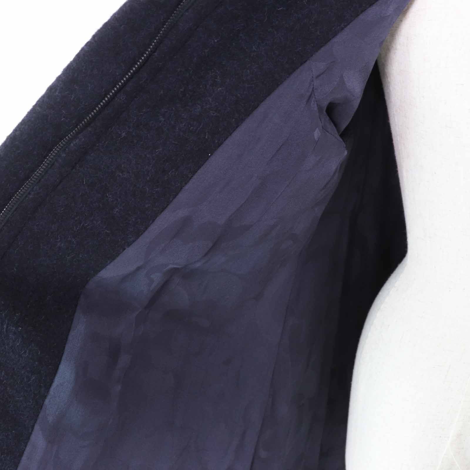 極美品◎CHANEL シャネル P62024 アルパカ ココマークボタン付き 超