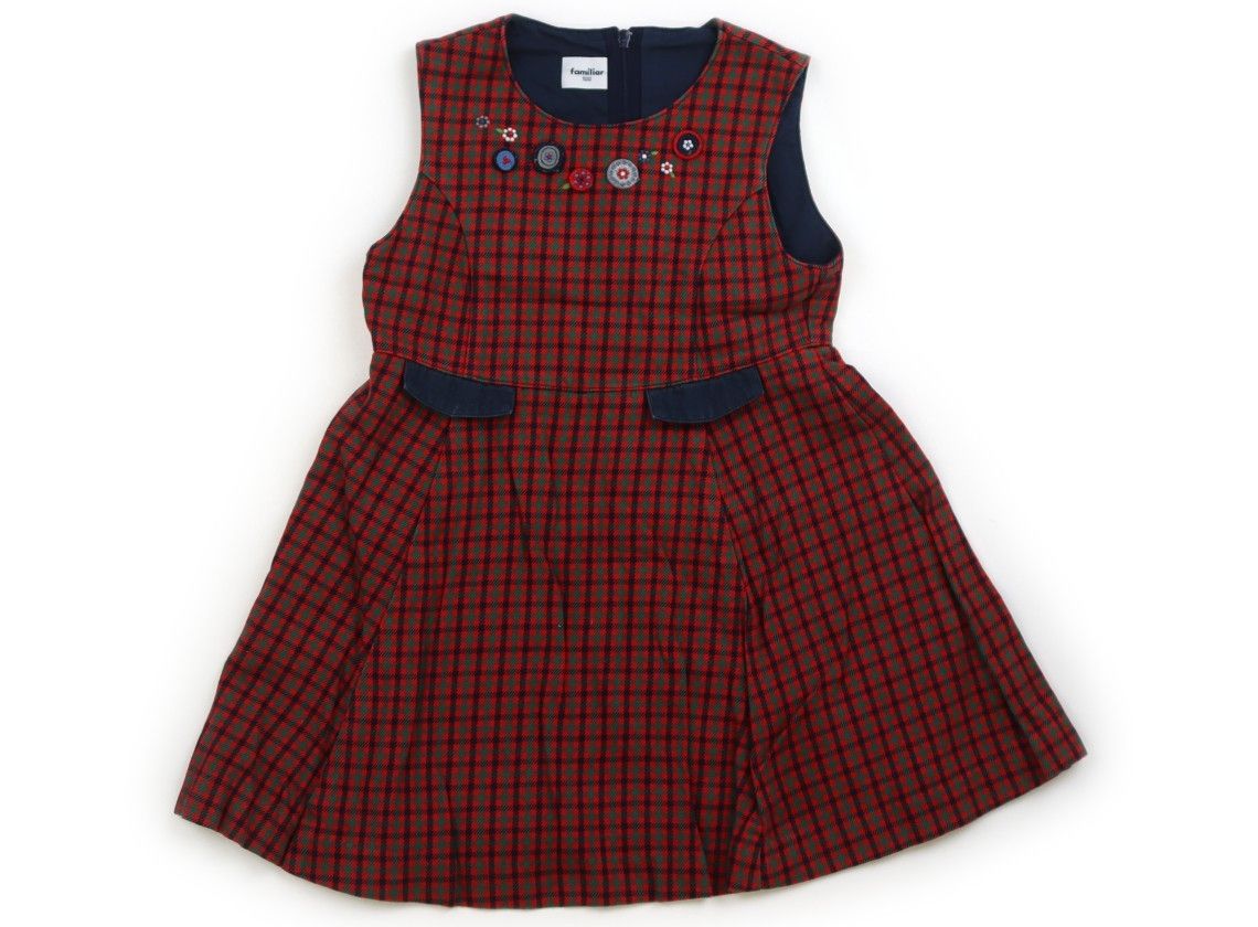 ファミリア　ジャンパースカート　100センチ ファミリア ジャンパースカート 100センチ familiar ファミリア