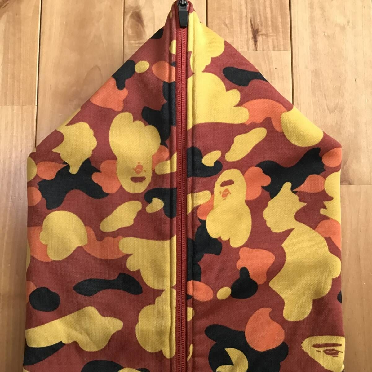 ☆2XL☆ Orange Camo フルジップ パーカー a bathing ape BAPE full