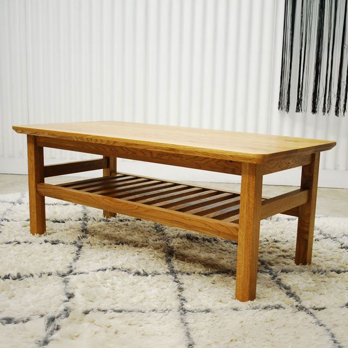 アウトレット 現品限り 一部 オイル仕上げ ナチュラルモダンインテリア コーヒーセンターテーブル 220329 CTスラット