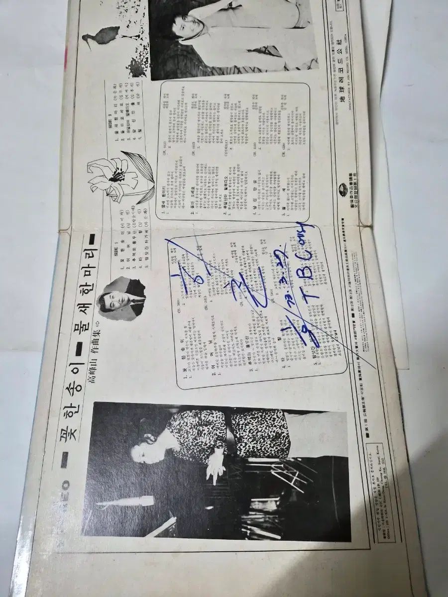 イミザ ハ チュンファ 花 한송 9 この 水鳥 一つ LP CD