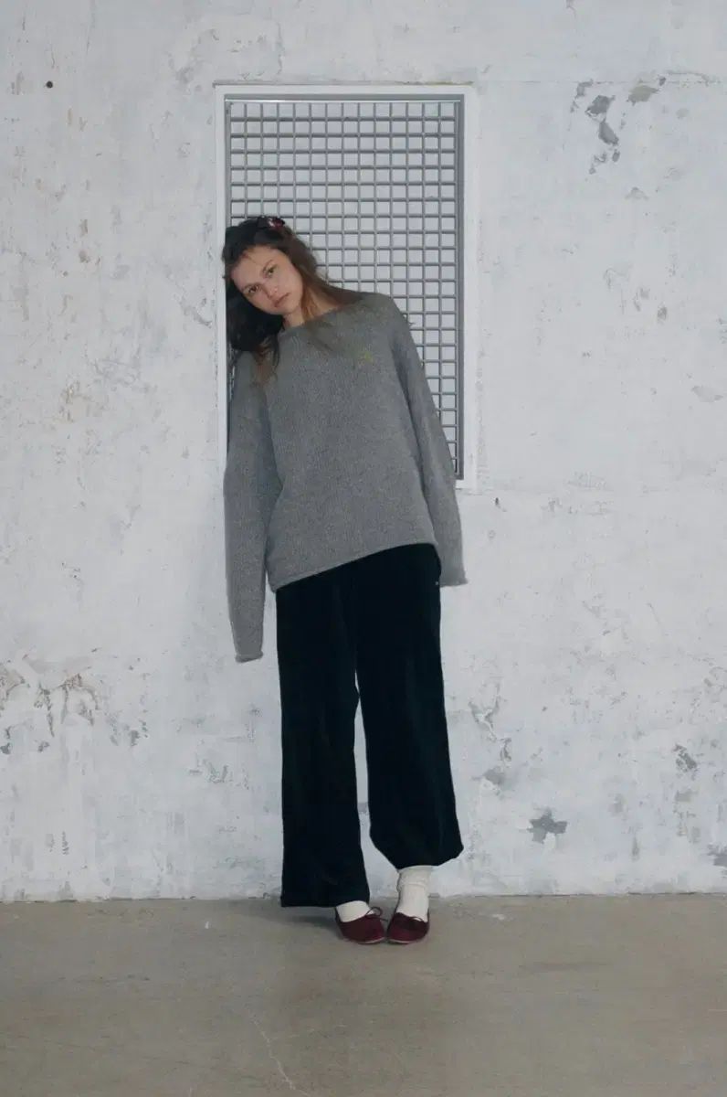 foeto ポエト ツアーベルベット ベロア パンツ ブラック