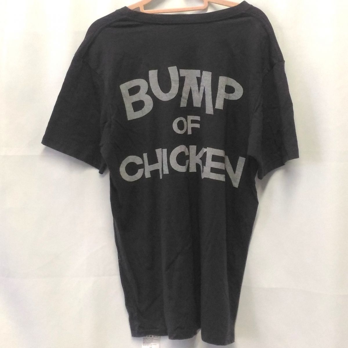 BUMP OF CHICKEN スティッチコラボTシャツ ダークグレー Mサイズ 〇