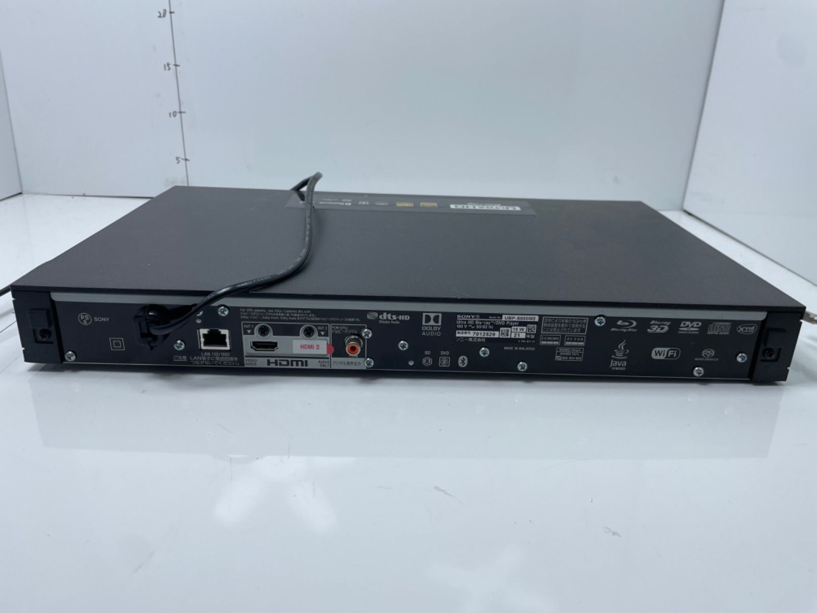 ジャンク扱い】SONY UBP-X800M2 ultra HD Blu-ray - メルカリ