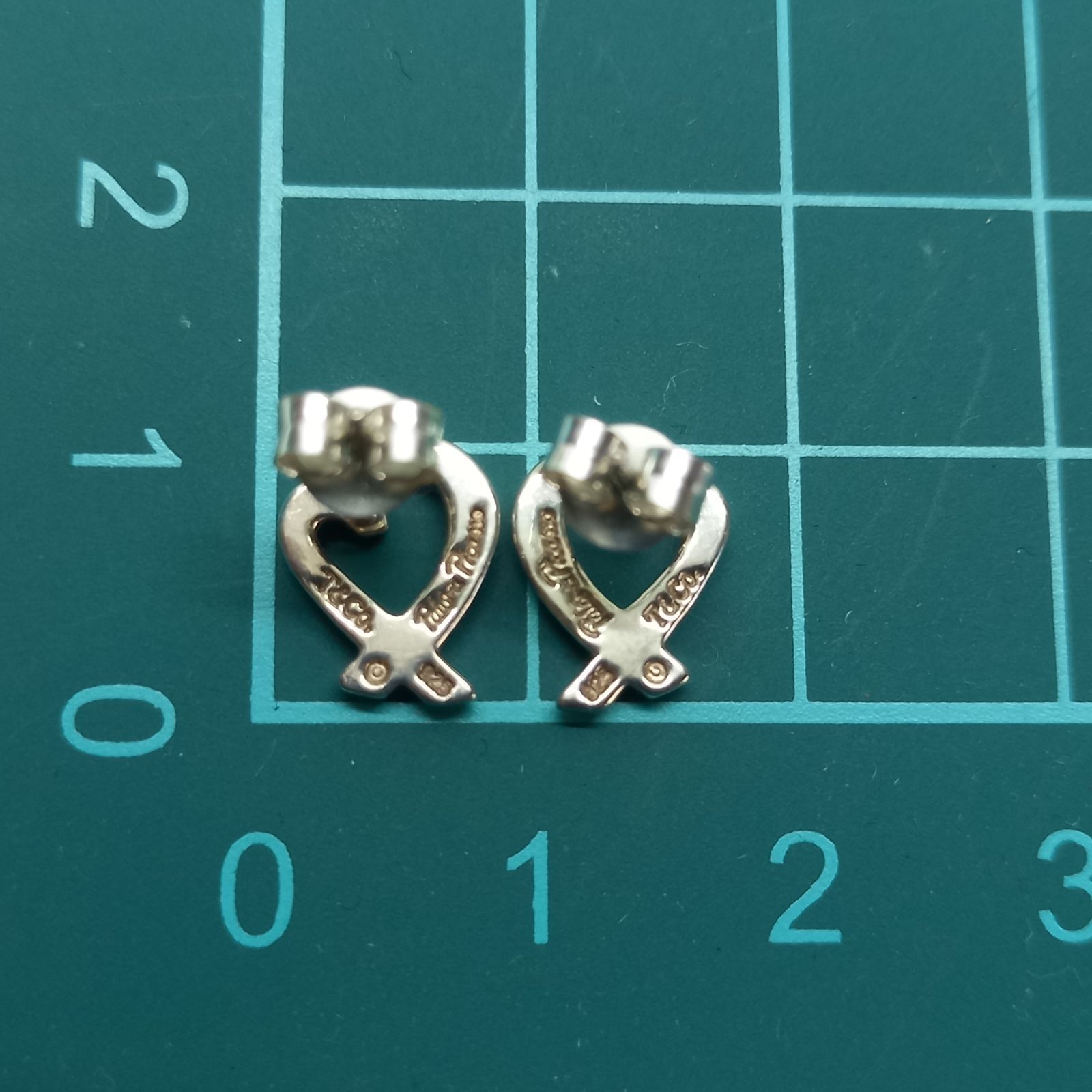 パロマピカソ ラビングハート スタッド ピアス 925シルバー TIFFANY