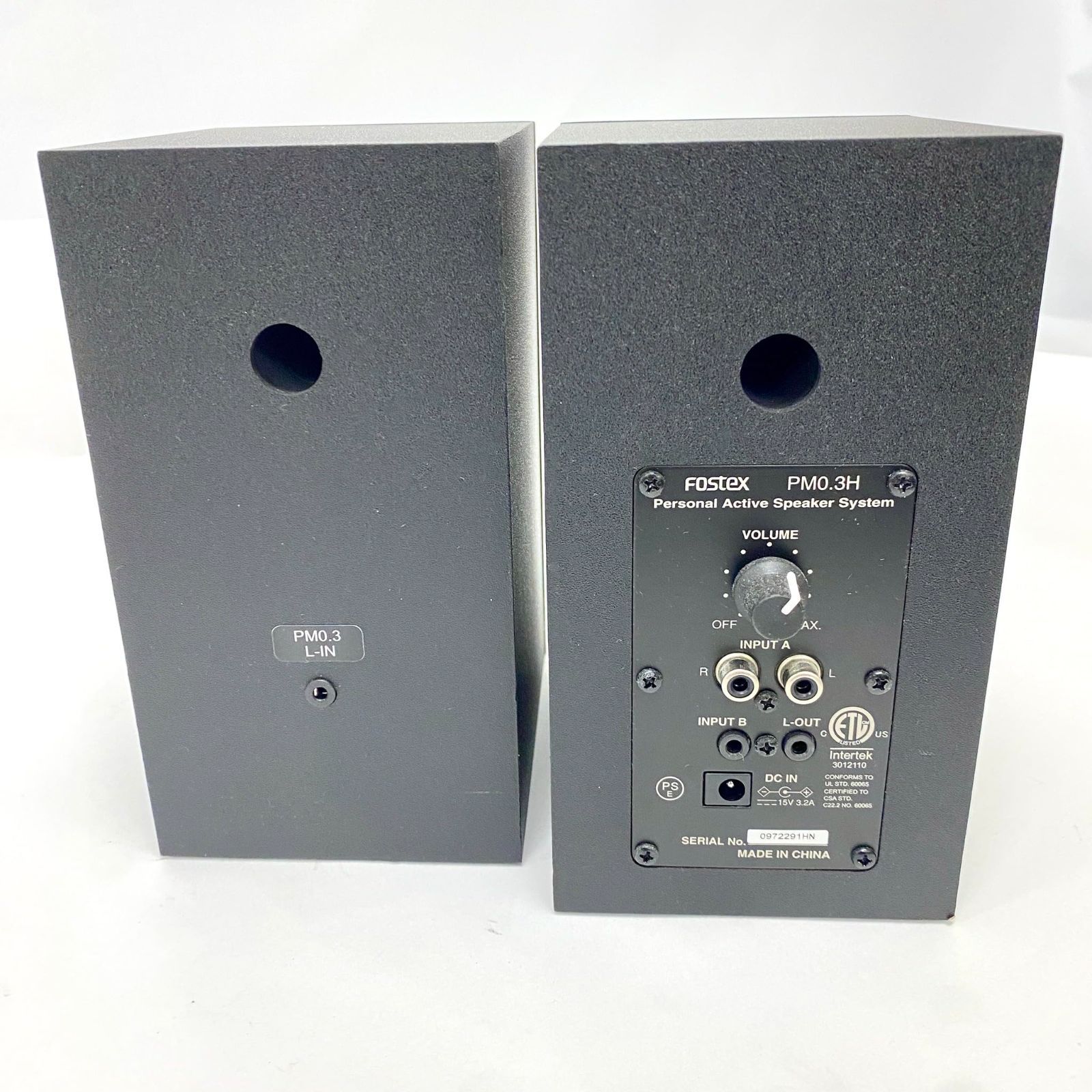 FOSTEX アクティブ・スピーカー PM0.3H(B) No2813 - メルカリ