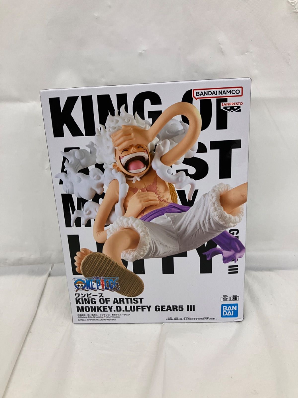 未開封 ワンピース ONE PIECE KING OF ARTIST ルフィ GEAR5 III 4個