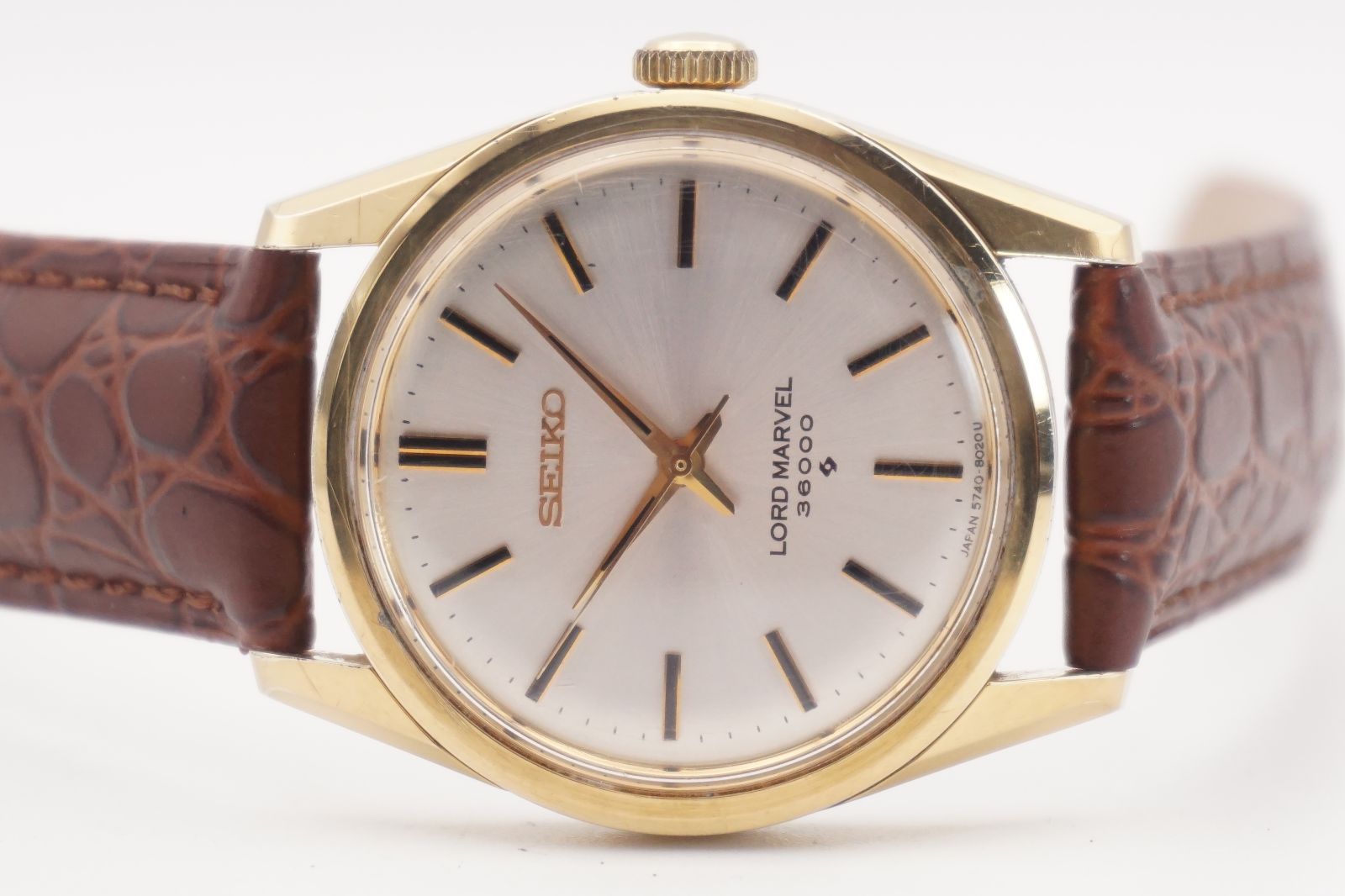  SEIKO セイコー ロードマーベル 36000 5740 8000 手巻き ハイビート 1967年 製 ビンテージ 時計 手巻き時計 腕時計(アナログ)