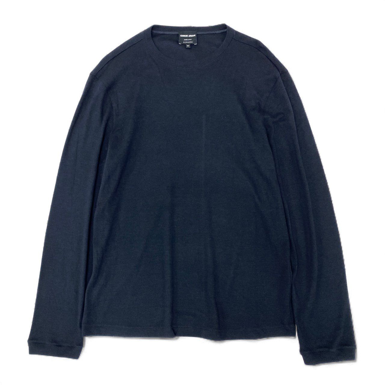 21L8 GIORGIO ARMANI ジョルジオアルマーニ 総カシミア ハイゲージ