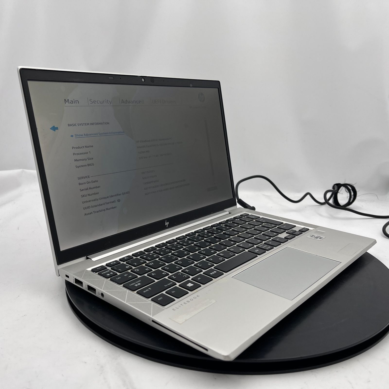 液晶割れ⁄ジャンクHP ジャンク/ HP HP EliteBook 830 G7 Notebook PC 