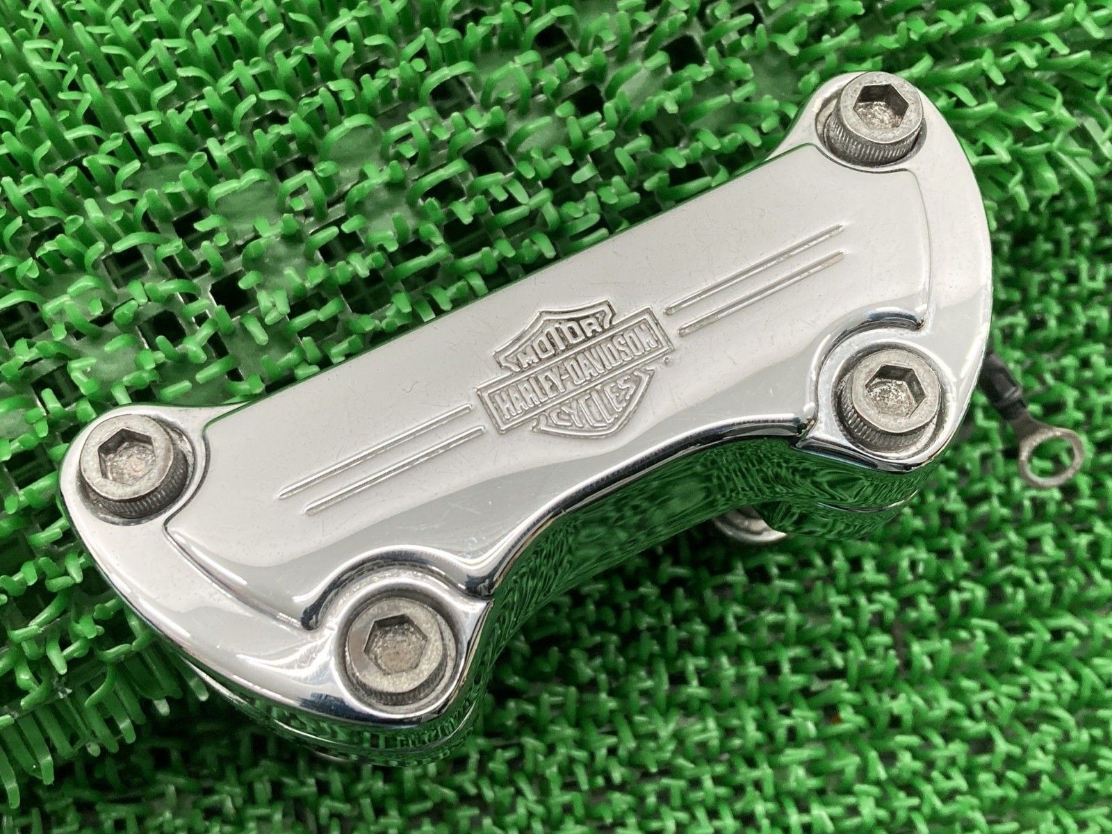 ハンドルポスト ハーレー 1インチハンドル用 クランプ 2インチライザー 曲がりなし ダイナ スポーツスター qD