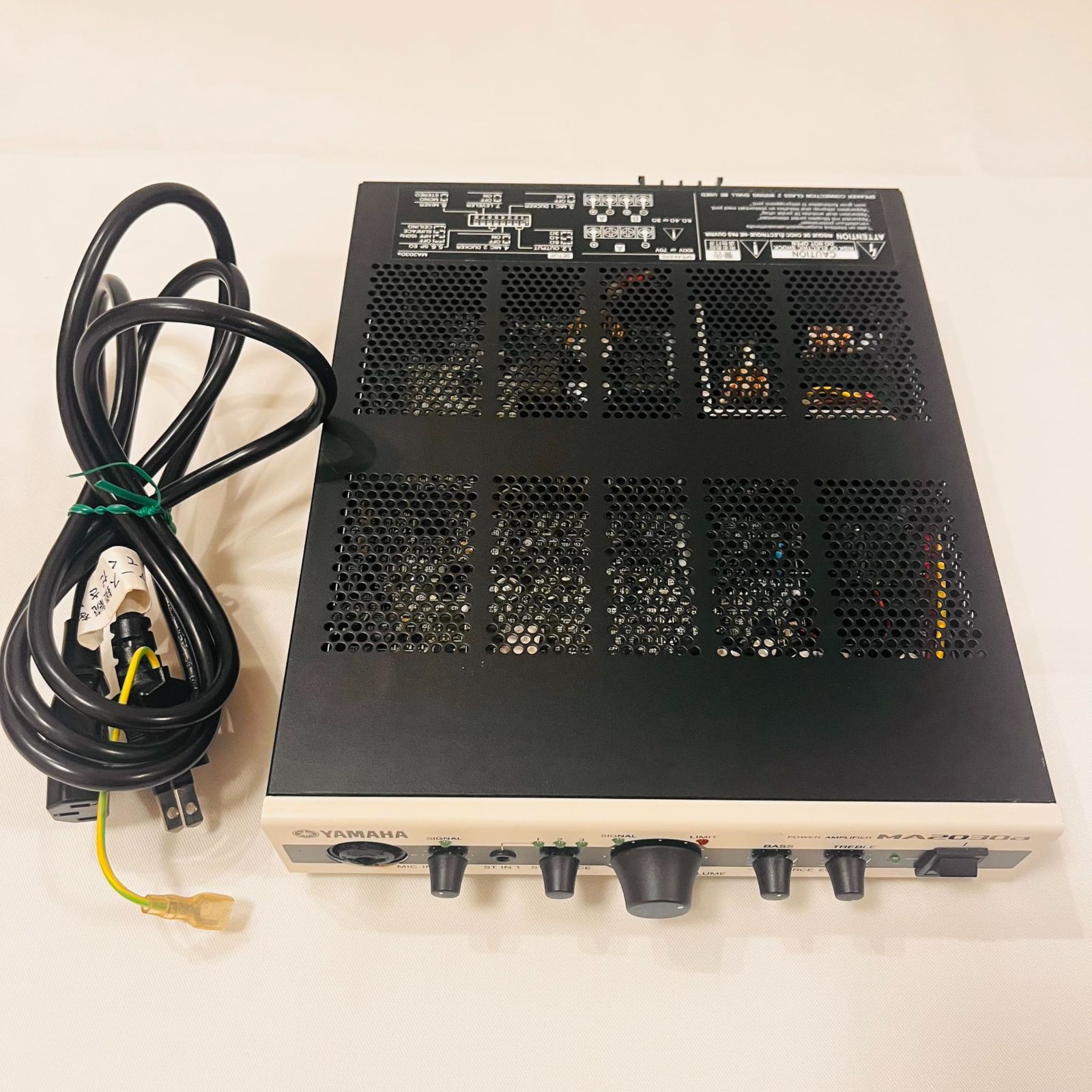 ② YAMAHA パワーアンプリファイヤー　MA2030a 美品 ヤマハ YAMAHA パワーアンプリファイアー MA2030a No2834 - メルカリ