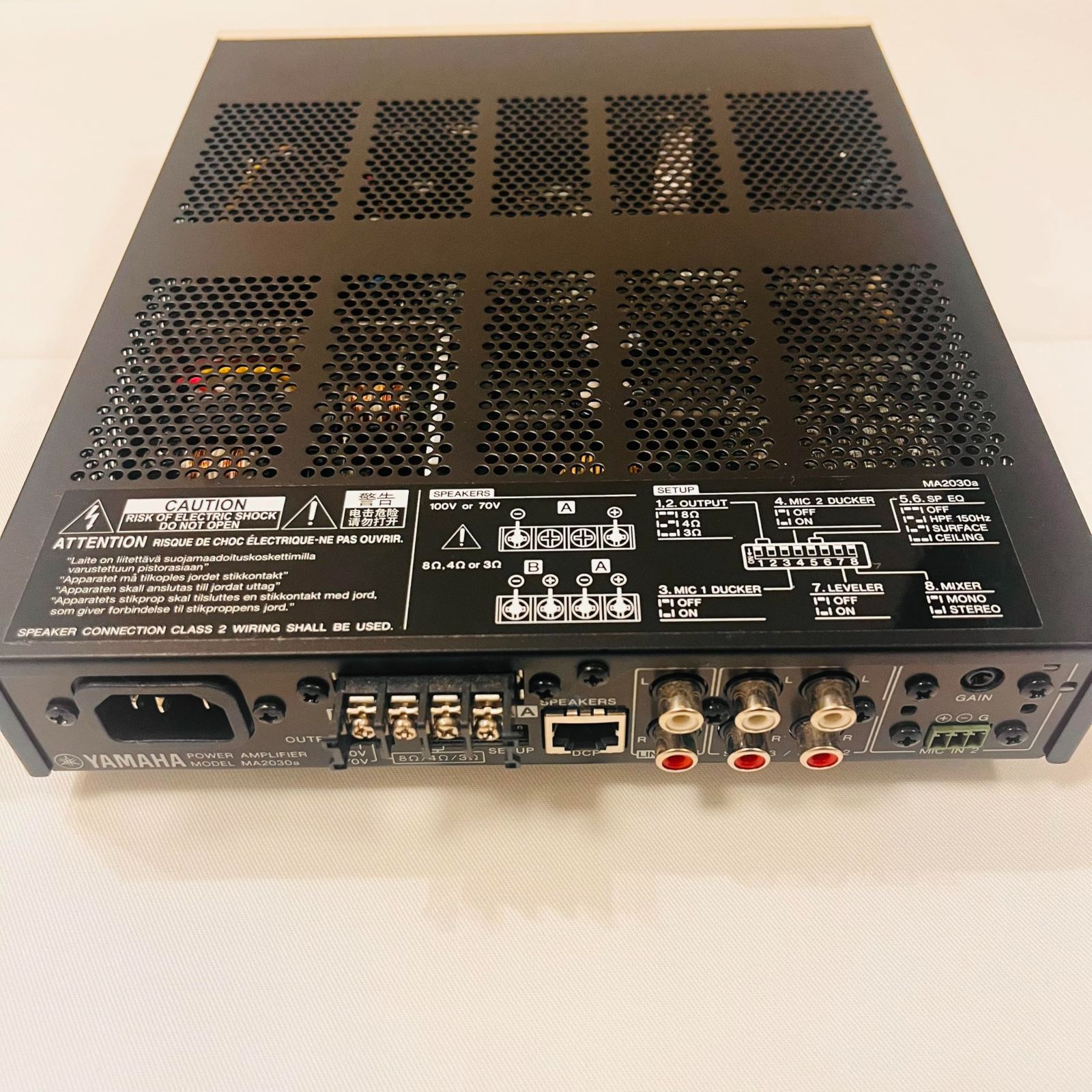 ヤマハ YAMAHA パワーアンプリファイアー MA2030a No2834 - メルカリ