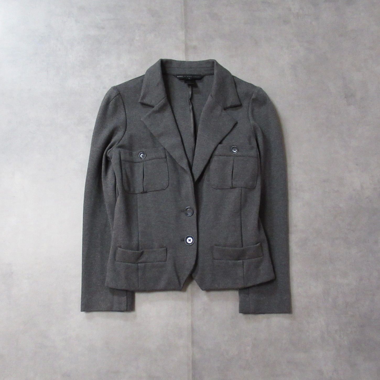 ep25 GALFY スタジャン 黒×紫 フレイム ビッグロゴ メンズ4L相当