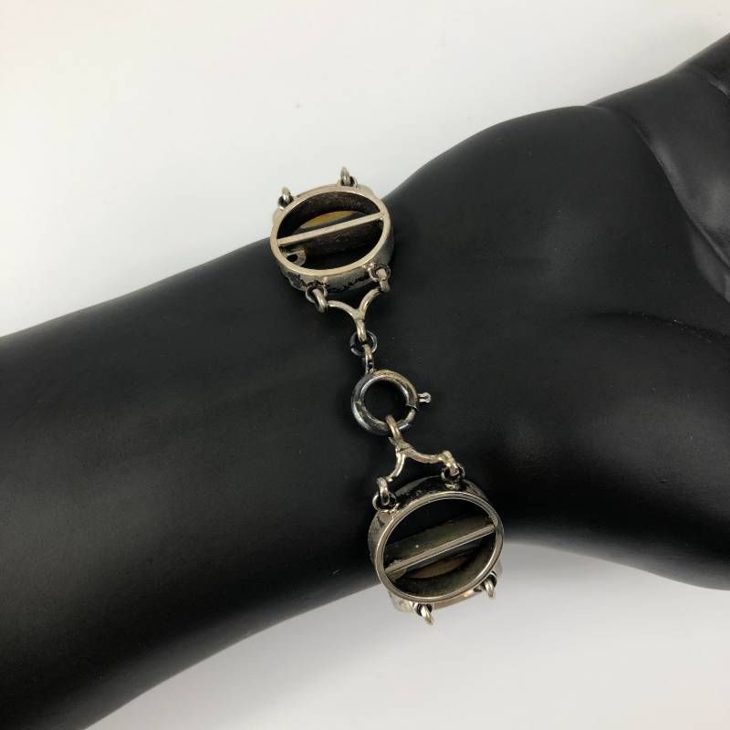 き ダンヒル Dロゴ ブレスレット バングル