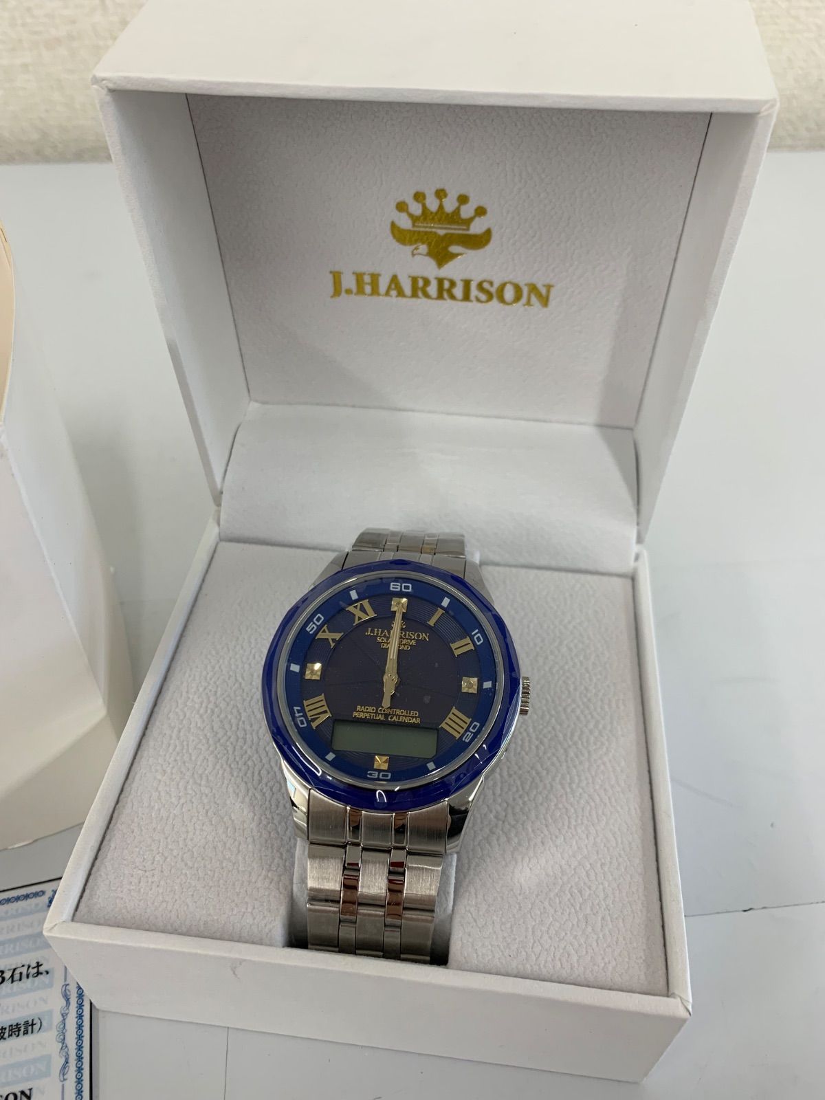 ％2 不動品 JohnHarrison 腕時計 ジョン ハリソンJH 071 M メンズ時計 き 時計 1 5