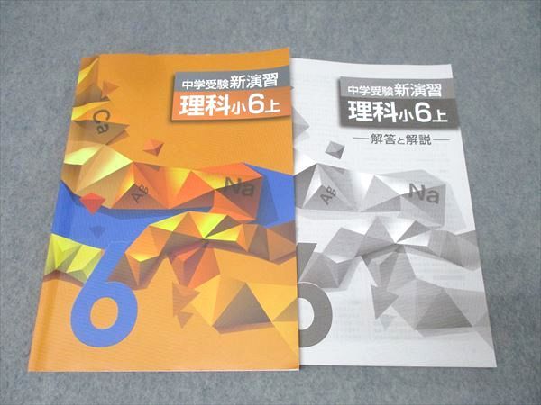 塾専用 小6 中学受験新演習 理科 上 状態良 015S5B - メルカリ