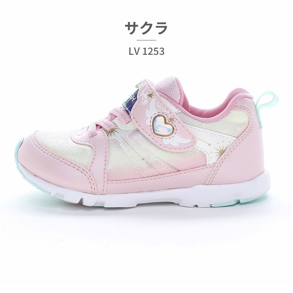 定番，新作 ★クーポン発行中【正規品取扱店･新品】 moonstar スニーカー キッズ 子供靴 ラブラッシュ バイ スーパースター LV 1253 ムーンスター LUVRUSH BY SUPERSTAR マホウツカイ ベルクロ スニーカー