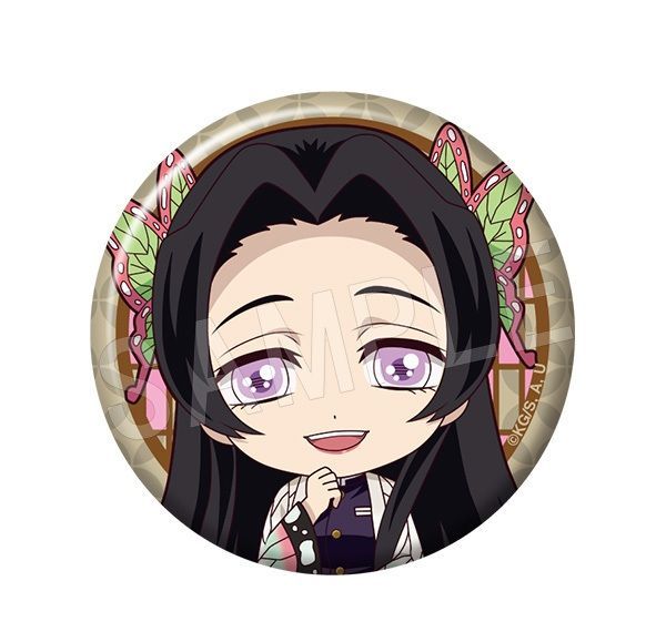 胡蝶カナエ 鬼滅の刃 ぺたん娘トレーディング缶バッジ 無限城編 第一章