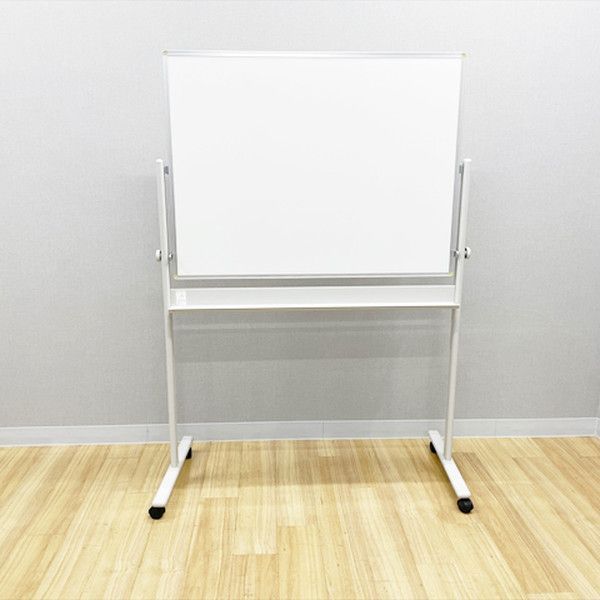 ホワイトボード イトーキ 脚付 両面式 幅1310 ホワイトグレーW