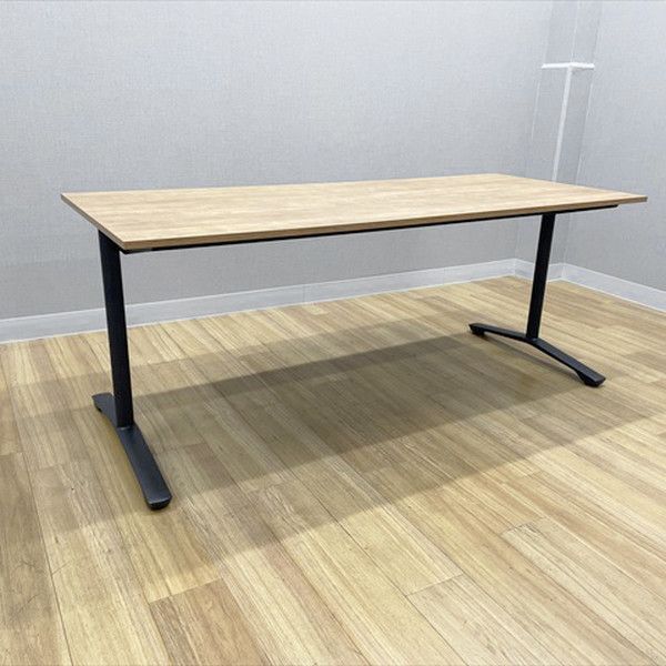 イトーキ ミーティングテーブル 完成品 ホバーテーブル 固定タイプ 幅1800 高720 トリニティオーク