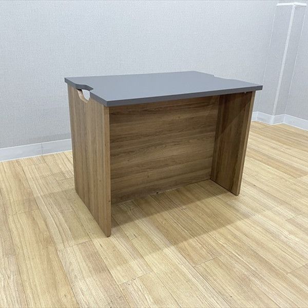 ローカウンター レモダ 木製 受付台 幅900 高700 古木調