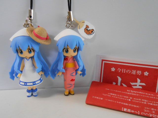 人気 ♯Jyb12DJカプセルQフロイラインカプセルおみくじイカ娘編3種