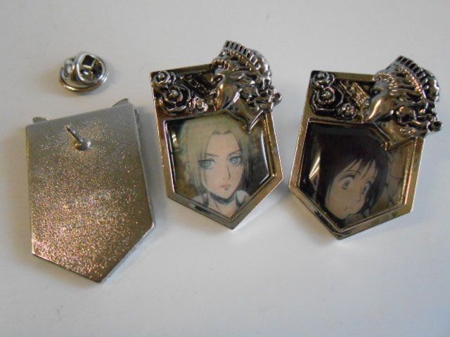 ♯Jyt15AF進撃の巨人ピンズコレクション全4種