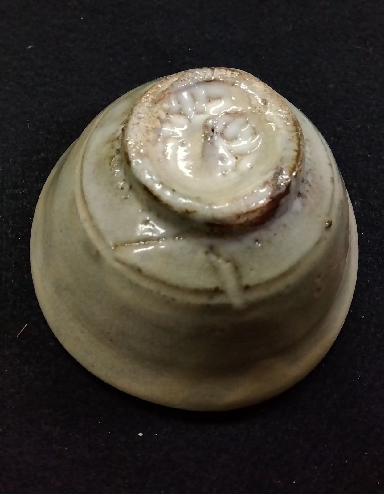 ぐい呑 盃 信楽焼 粉引 寺垣外窯 杉本貞光 茶事 懐石道具 日本酒 熱燗