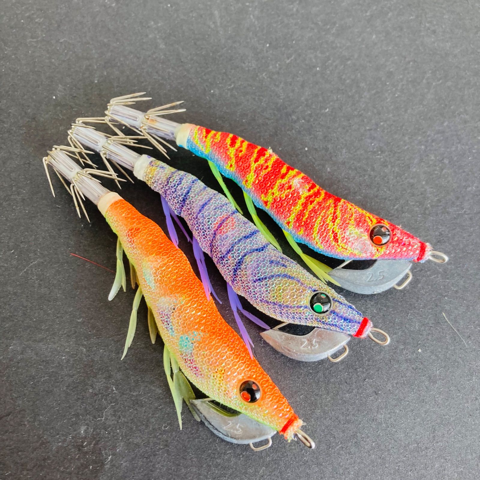 イージーQ キャスト 喰わせ ラトル 2.5号 パタパタ エギ エギセット