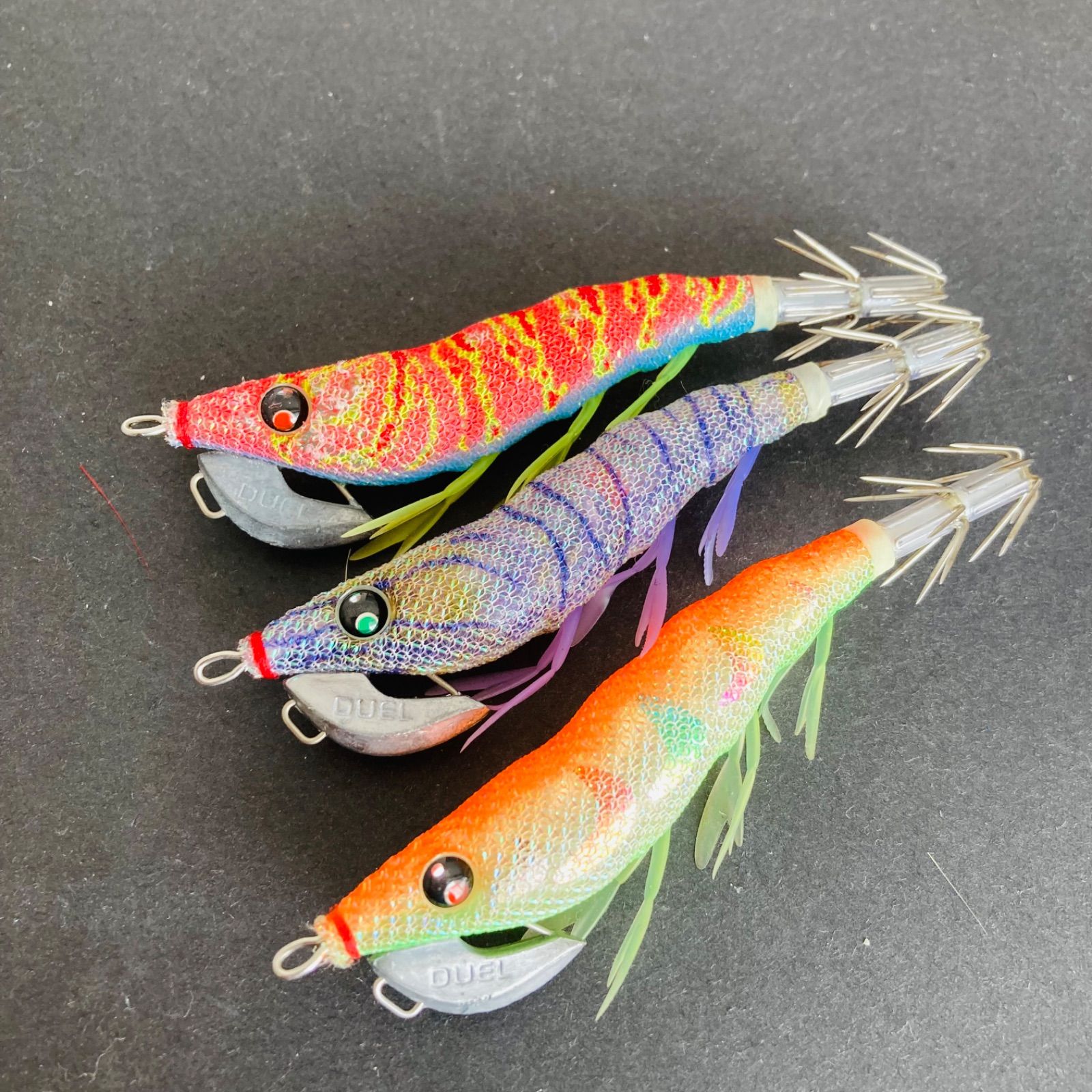 YAMASHITA　DUEL パタパタ　エギセット イージーQ キャスト 喰わせ ラトル 2.5号 パタパタ エギ エギセット