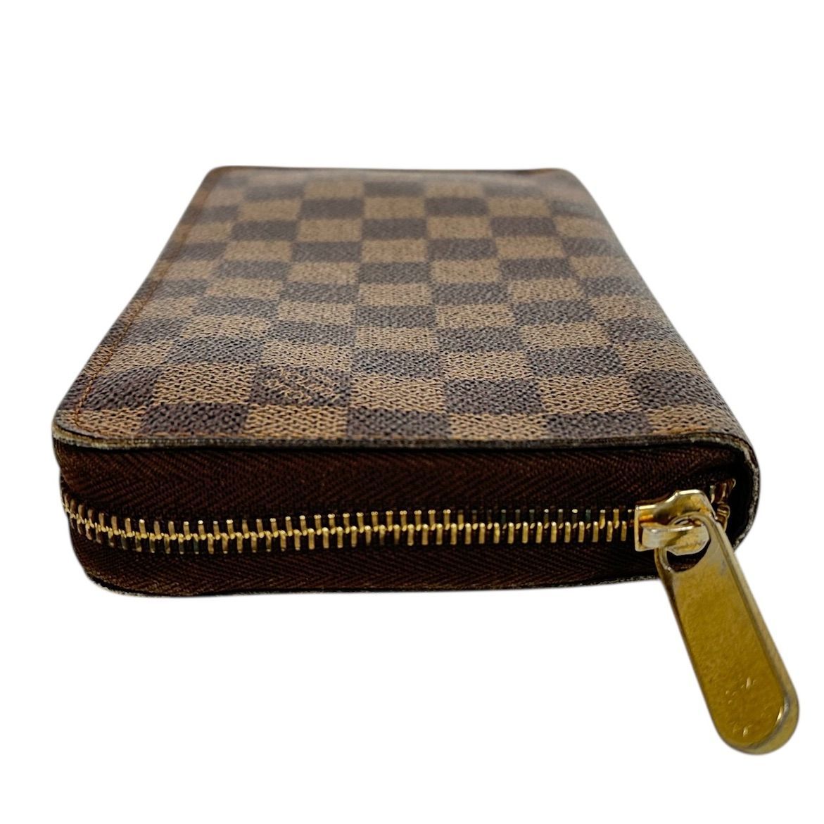 美品✨️ルイヴィトン　ダミエ　エベヌ　ジッピー　オーガナイザー　長財布　財布 Louis Vuitton】ルイヴィトン ジッピー・オーガナイザーウォレット
