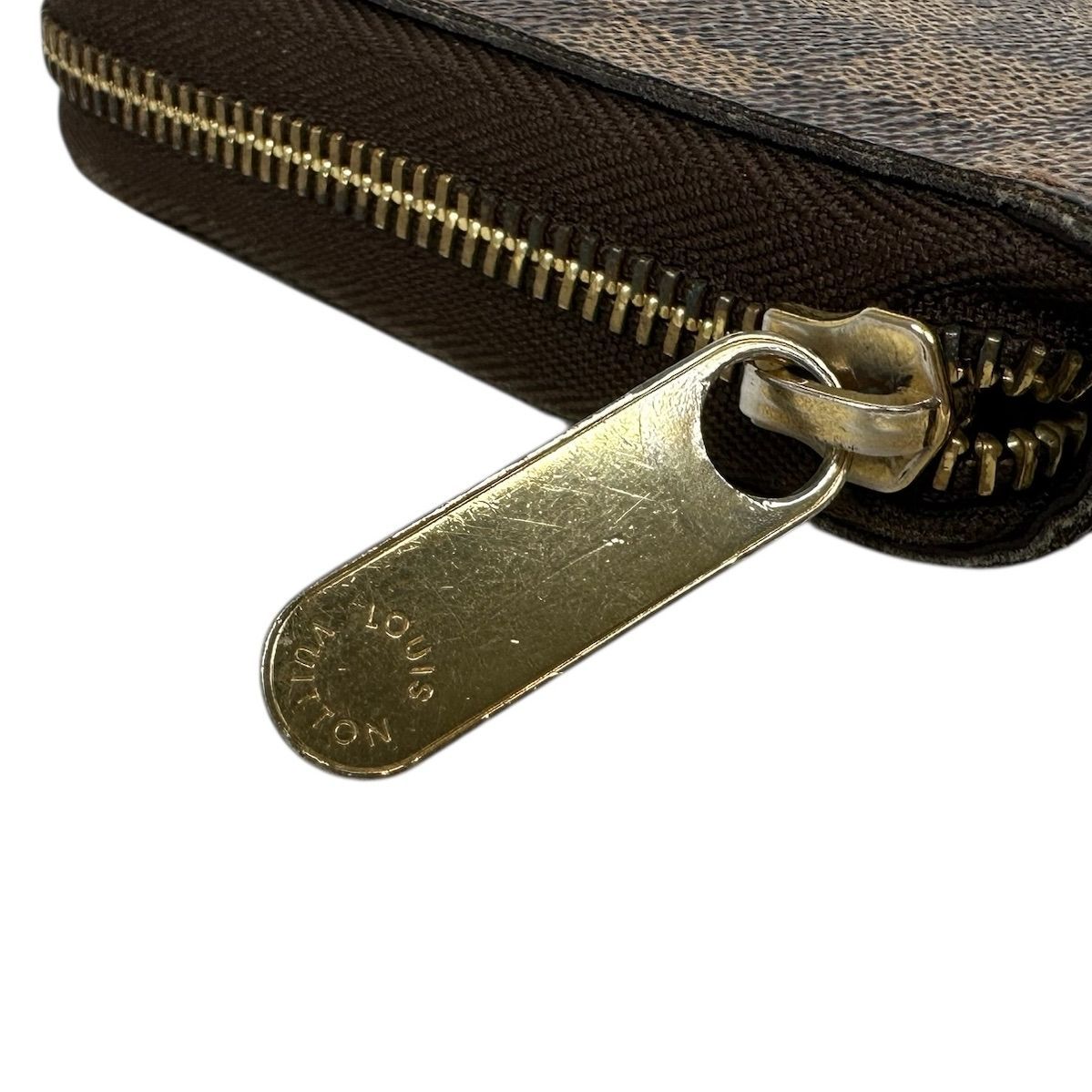美品✨️ルイヴィトン　ダミエ　エベヌ　ジッピー　オーガナイザー　長財布　財布 Louis Vuitton】ルイヴィトン ジッピー・オーガナイザーウォレット