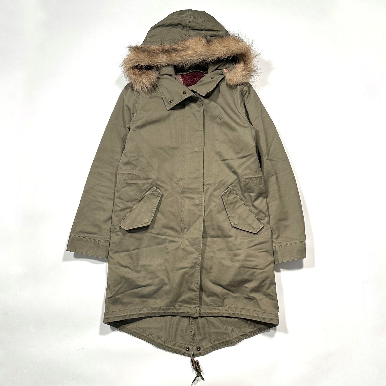 FRED PERRY｜ユニオンジャックライナーフィッシュテールモッズコートXL FRED PERRY｜ユニオンジャックライナーフィッシュテールモッズコートXL